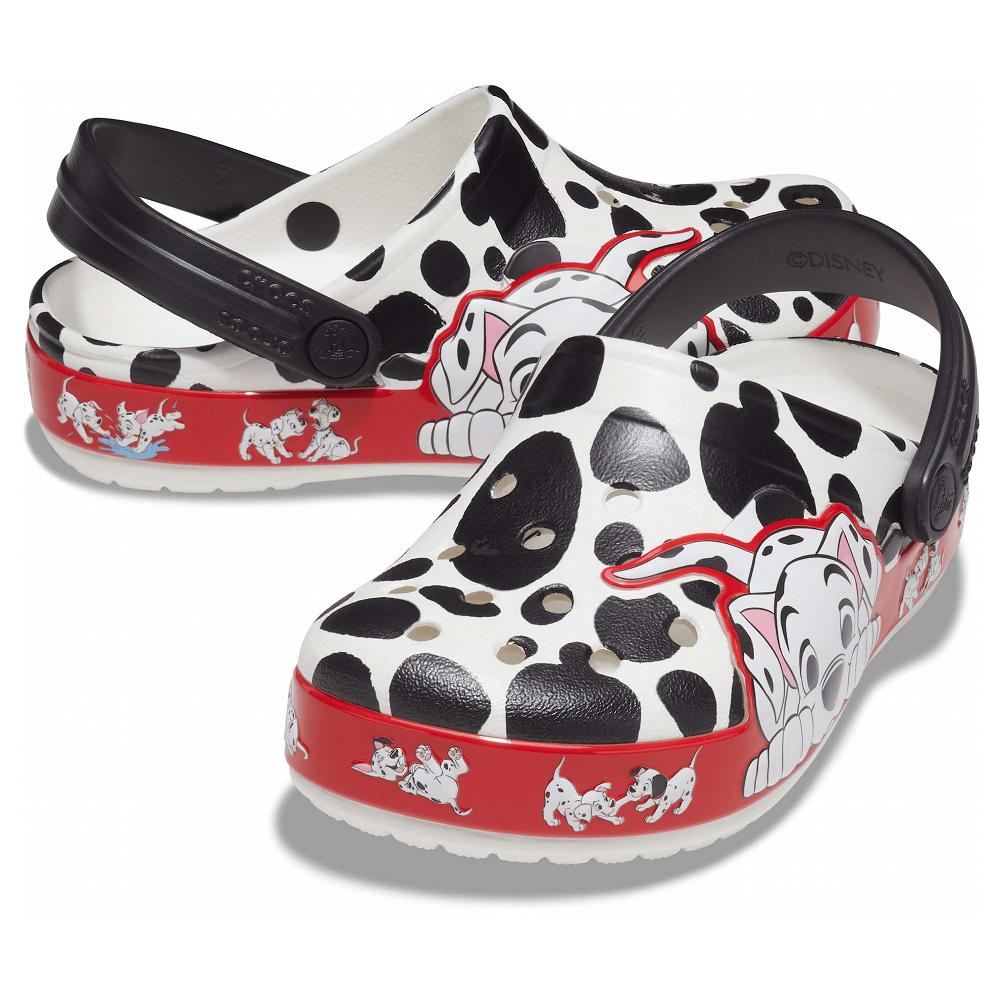 Sabots Crocs Fun Lab - Disney 101 Dalmatians Garcon Blanche | France 1402BEXC